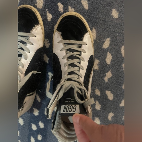 Golden Goose High Top Slide Sneakers Sz 40 - Picture 10 of 10